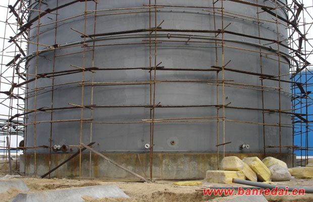 榆林煉油廠10#柴油儲(chǔ)罐電伴熱保溫